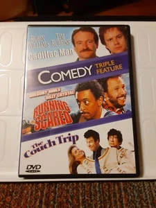 3 films 2 DISC SET Cadillac Man [1990]  Couch Trip [1988] Running Scared [1986]  - Picture 1 of 4