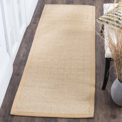 Corredor Safavieh Fibra Natural Sisal Natural/Beige 2' 6" x 8' Foto 1 de 2