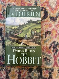 Der Hobbit J.R.R. Tolkien 1986 Vintage Taschenbuch Herr der Ringe PB Buch Sehr guter Zustand - Bild 1 von 3