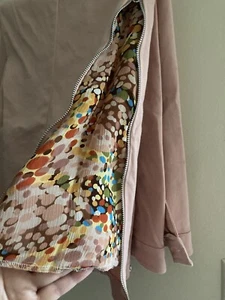 VINTAGE Yuka Resort Dusty Peach Capris Unzip FUN Sz 10 - Picture 1 of 3