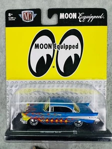 π₯π₯π₯M2 Machines MOON EQUIPPED 1957 CHEVROLET BEL AIR MOONEYES H33π₯π₯π₯ - Picture 1 of 7