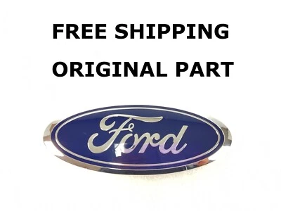 2015 2016 2017 2018 2019 2020 Ford Edge front grille emblem BLUE JT4B-8B262-AA - Image 1 of 4