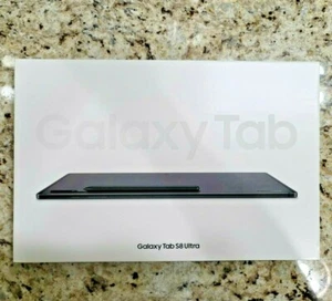 BUNDLE - Samsung Galaxy Tab S8 Ultra 256GB and Book Cover Keyboard SEALED NEW - Picture 1 of 7