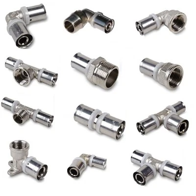 IDMAR Pressfitting für 16/2mm Aluverbundrohr PEX nur 16x1/2" und 16x3/4" varianten