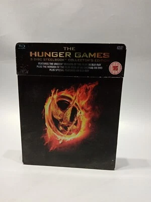 The Hunger Games 3 Disc Steelbook Collectors Edition 2012 - Image 1 of 4