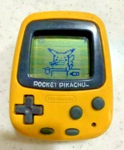Pocket Pikachu Pokemon Nintendo Pedometer Virtual Pet Rare Working 1998 Japan - Picture 1 of 3
