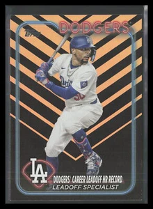 2024 Topps Update Halloween Orange and Black Foil #US334 Mookie Betts HL - Bild 1 von 2