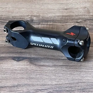Specialized Alloy Road Stem 110 6 Degree 1  1/8 Threadless 25.4 4-Bolt Faceplate - Picture 1 of 6