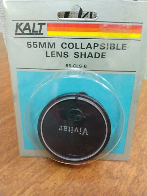 55mm Metal Front Lens Cap Vivitar High Quality Rare Japan made Kalt 55 CLS B NEW - Image 1 of 3