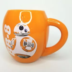 Star Wars: The Force Awakens BB-8 Astomech Droid 18 oz. Oval Ceramic Mug Orange - Picture 1 of 7