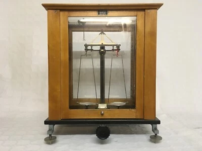 Präzisionswaage Feinwaage Apothekerwaage Laborwaage Erich Greiner - Bild 1 von 4