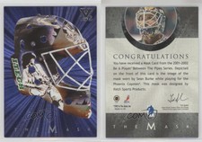 2001-02 ITG Be A Player Between the Pipes Mask Vault Silver /5 Sean Burke