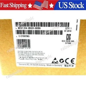 New Siemens SIPLUS S7-1200 CPU 1214c 6ES7214-1BG31-0XB0 6ES72141BG310XB0 - Picture 1 of 4