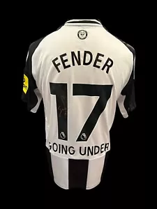 Sam Fender “Seventeen Going Under” Newcastle United Hand Signed 24-25 Home Shirt - Picture 1 of 3