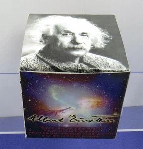 Albert Einstein Magic Puzzle Cube by On the Wall USA Sealed 2003 - Picture 1 of 14