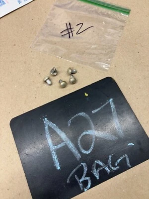 1980 86 87 89 90 1991 FORD F150 RANGER FACTORY ALUMINUM WHEEL RIM "RIVETS" 5 PCS - Image 1 of 4