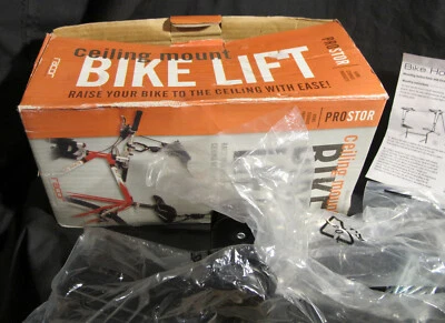 Elevador de bicicleta de montaje en techo Pro Stor PBH-1R nuevo en caja - SIN CUERDA Foto 1 de 4