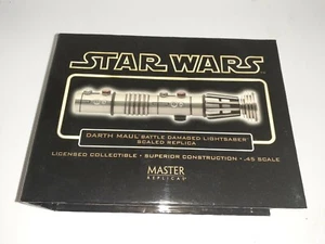 Master Replicas DARTH MAUL Star Wars Battle Damaged Mini Lightsaber SW-308 - Picture 1 of 6