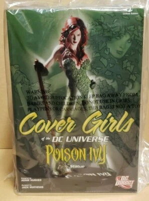 DC COMICS CUBIERTA NIÑAS HIEDRA VENENOSA ESTATUA ADAM HUGHES (SELLADO DE FÁBRICA, NUEVO) Foto 1 de 4