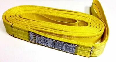 TRIDENT SUPPLY All Purpose - 4" Wide Tow & Recovery Straps / Lifting Slings / Cargo Tie-Downs