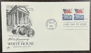 White House 200th Anniversary - US Scott 2609 - First Day Issue FDC - Picture 1 of 1