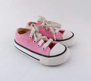Converse Toddler Pink Sneakers, size 4 - Picture 1 of 7