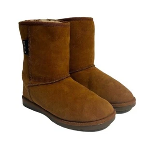 Brown Woman's Boots Woman’s Size 7 Warmbat Soft Australian Sheepskin Winter - Picture 1 of 13