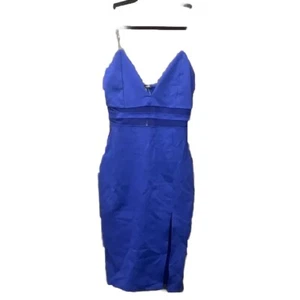 Fashion Nova Give Me Everything Midi Dress in Royal Size XS - Picture 1 of 9