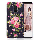 pour Samsung Galaxy S9/+ étui fleur filles/femmes housse de protection surface lisse