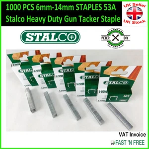 1000 pezzi 6 mm-14 mm punti base 53a stalco per pistola resistente - Foto 1 di 6