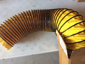 HI-TECH DURAVENT 0618-0800-0003 Utility Blower Hose 8 Inch Id. x 25 Foot Poly - Picture 1 of 12