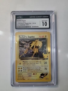 Rocket's Zapdos 15/132 Celebrations: Classic Collection Holo - Picture 1 of 2