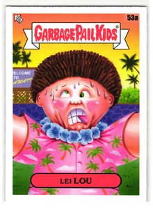 Lei Lou 2021 Garbage Pail Kids Go On Vacation Sticker - Picture 1 of 2