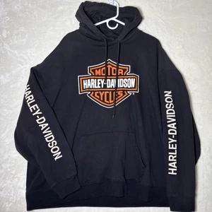 Harley-Davidson Hoodie Herren 3XL Schwarz Sweatshirt Biker Roosters Iowa - Bild 1 von 12