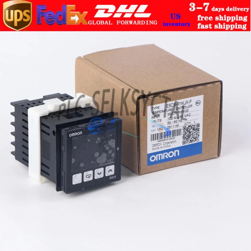 New In Box OMRON E5CS-R1KJX-F Temperature Controller - Image 1 of 1