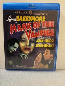 Mark of the Vampire 1935 (Blu-ray 2022) Bela Lugosi Lionel Atwill Horror - Bild 1 von 2