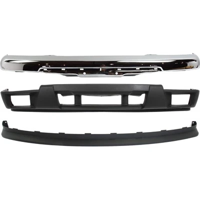 Kit de cenefa de cubierta de parachoques delantero para Chevy Colorado 2004-2012 GMC Canyon 2004-2012 Foto 1 de 4