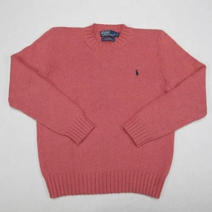 Vintage Ralph Lauren Strick Pullover Damen Small Rosa Preppy Old Money Baumwolle - Bild 1 von 11