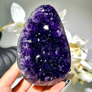 1.39LB Uruguay's top tier amethyst natural amethyst block spiritual therapy - Imagen 1 de 18
