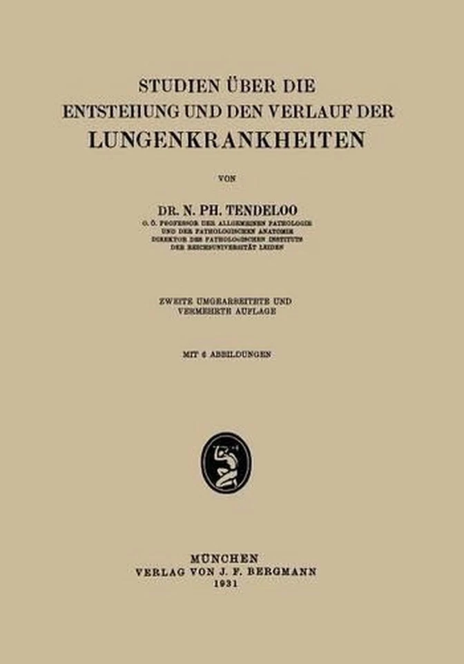 Studien ber die Entstehung und den Verlauf der Lungenkrankheiten by N. Ph. Tende - Image 1 of 1
