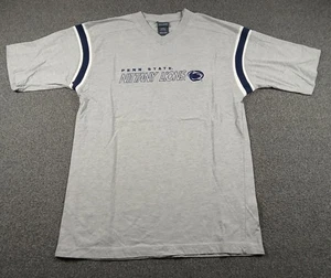 Camiseta vintage Y2K Penn State Nittany Lions bordada para hombre talla grande gris - Imagen 1 de 8