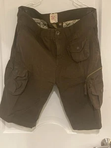 Chor Mens Size 38 Brown Cargo Shorts - Picture 1 of 2