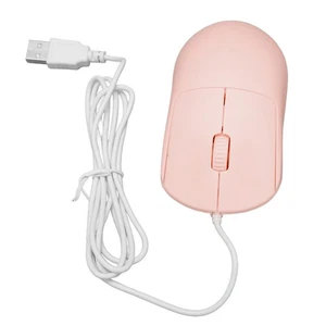(Pink) Optical Mouse Easy To Use Wired Computer Mouse With 1200 DPI - Picture 1 of 12