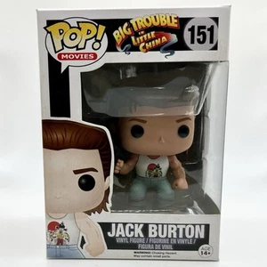 Funko Pop! Big Trouble In Little China Jack Burton #151 abovedado con protector - Imagen 1 de 6