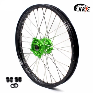 Llanta delantera KKE 21" apta para Kawasaki KX125 KX250 KX250F KX450F 2006-2021 buje CNC - Imagen 1 de 6