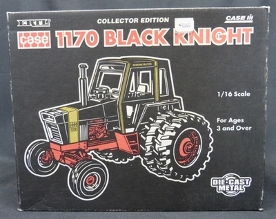 Mint 1/16 CASE 1170 Black Knight Collector Edition Dual Rear Tires 4255CA - Image 1 of 4