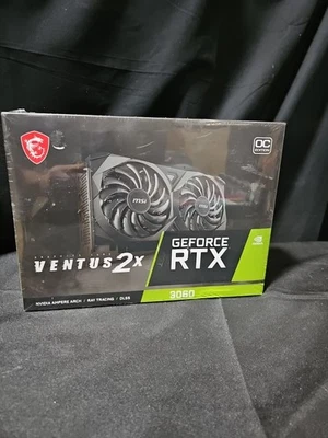 MSI Gaming GeForce RTX 3060 12GB 15 Gbps GDRR6 192-Bit HDMI/DP PCIe 4 Torx Twin - Image 1 of 4