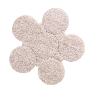 10 Pcs Floor Protector Pads Furniture Foot Round Felt for Chairs - Picture 1 of 8
