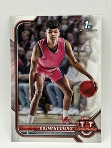 2021-22 Bowman University - Ousmane Dieng #9 (RC) - Picture 1 of 2