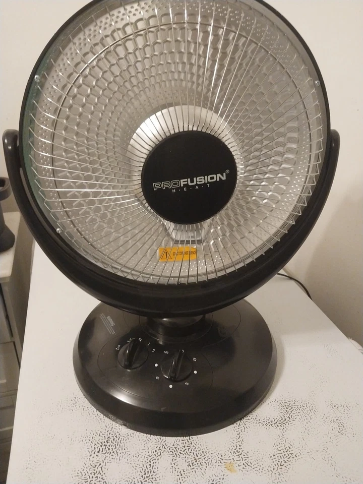 Profusion Heat GD9215BCP-4J 1500W Osilating Infrared Heater Black - Image 1 of 2